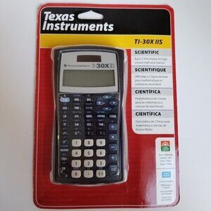 Texas Instrument Calculator Scientific TI-30X IIS Solar/ Battery SAT/ACT/AP New